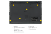 WIKISANTIA Clevo W840SU Ordinateur portable Clevo W840SU W840SU-T sans OS
