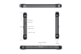 WIKISANTIA Tablette KX-10R Tablette 10 pouces incassable, antichoc, étanche, écran tactile, très grande autonomie, durcie, militarisée IP65  - KX-10Q