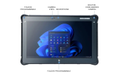 WIKISANTIA Tablette Durabook R11 SL Tablette tactile étanche eau et poussière IP66 - Incassable - MIL-STD 810H - MIL-STD-461G - Durabook R11