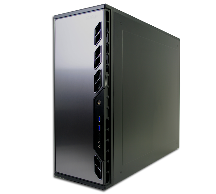 WIKISANTIA - Enterprise X9 - Acheter PC sur mesure ultra puissant et silencieux - Boîtier compartimenté pour une meilleure séparation des zones de chaleur et de bruit (Antec P183)