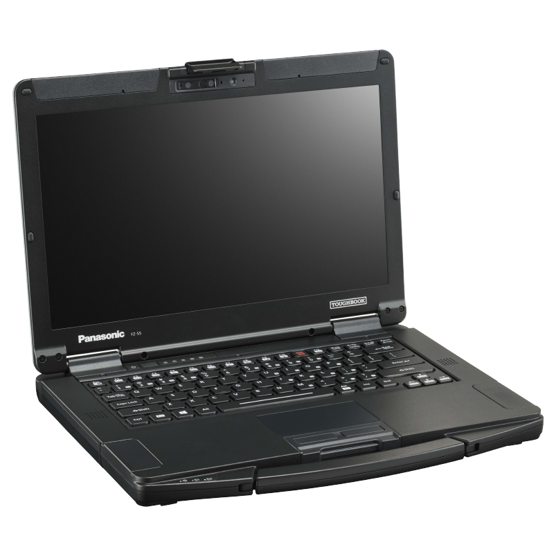 Toughbook FZ55-MK3 FHD - PC portable durci IP53 Toughbook 55 (FZ55) Full-HD - FZ55 HD vue de gauche - WIKISANTIA