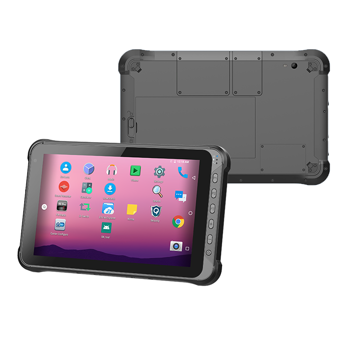 WIKISANTIA Tablette KX-10Q Tablette 10 pouces incassable, antichoc, étanche, écran tactile, très grande autonomie, durcie, militarisée IP65  - KX-10Q