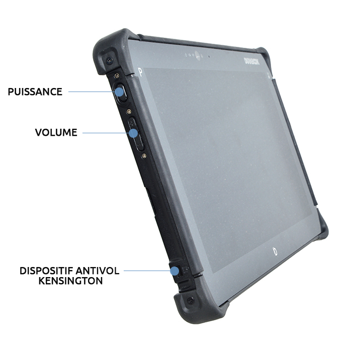 WIKISANTIA Tablette Durabook R11 SL Tablette tactile étanche eau et poussière IP66 - Incassable - MIL-STD 810H - MIL-STD-461G - Durabook R11