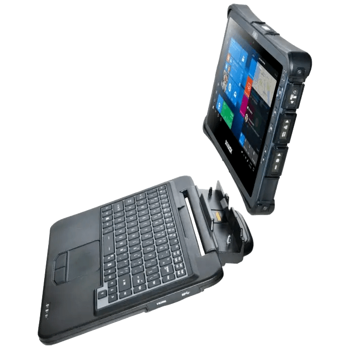 WIKISANTIA Tablette Durabook U11I AV Tablette tactile étanche eau et poussière IP66 - Incassable - MIL-STD 810H - Durabook U11I