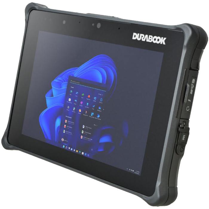 WIKISANTIA Tablette Durabook R8 STD Tablette tactile étanche eau et poussière IP66 - Incassable - MIL-STD 810H - MIL-STD-461G - Durabook R8