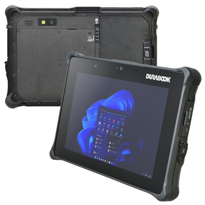 WIKISANTIA Tablette Durabook R8 STD Tablette tactile étanche eau et poussière IP66 - Incassable - MIL-STD 810H - MIL-STD-461G - Durabook R8