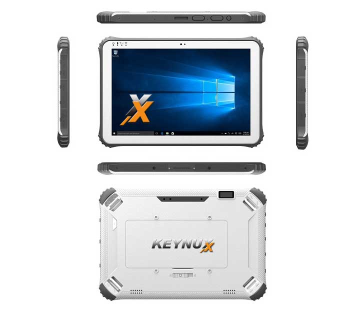 WIKISANTIA Tablette KX-12D Tablette tactile durcie militarisée IP65 incassable, étanche, très grande autonomie - KX-12K