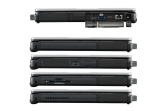 WIKISANTIA Serveur Rack PC portable durci IP53 Toughbook 55 (FZ55) 14.0" - Vues de droite et de gauche (baie média modulaire)